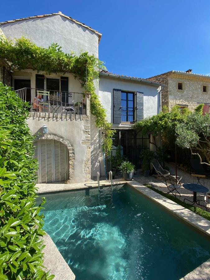 La Maison Blanche Uzes La Bastide-dʼEngras Dış mekan fotoğraf